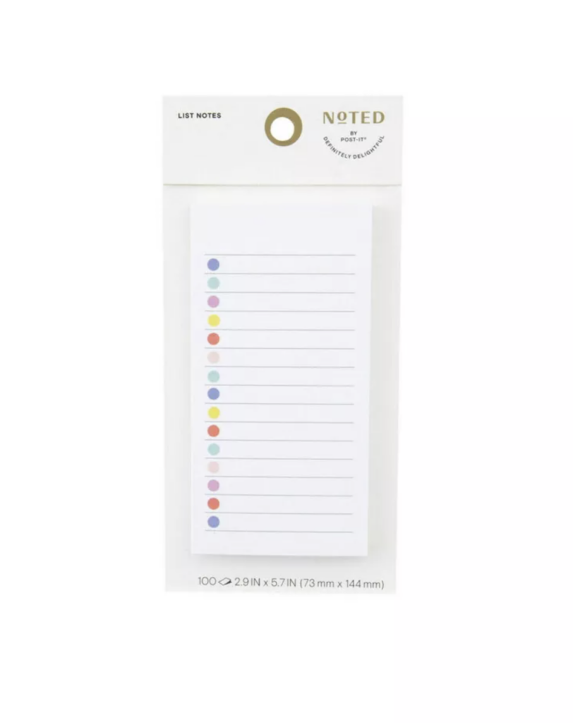 daily notepad dots